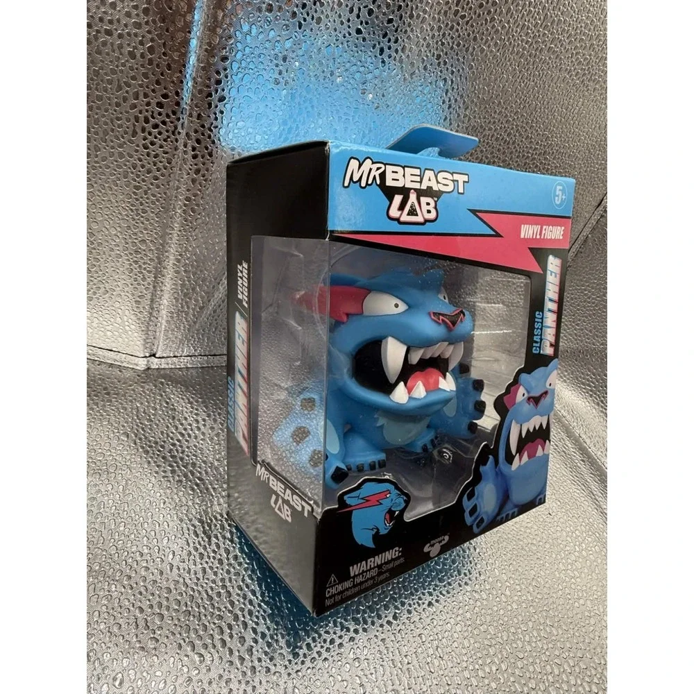 MrBeast Lab Hyper Classic Panther 3.5 inch Vinyl Figure Blue